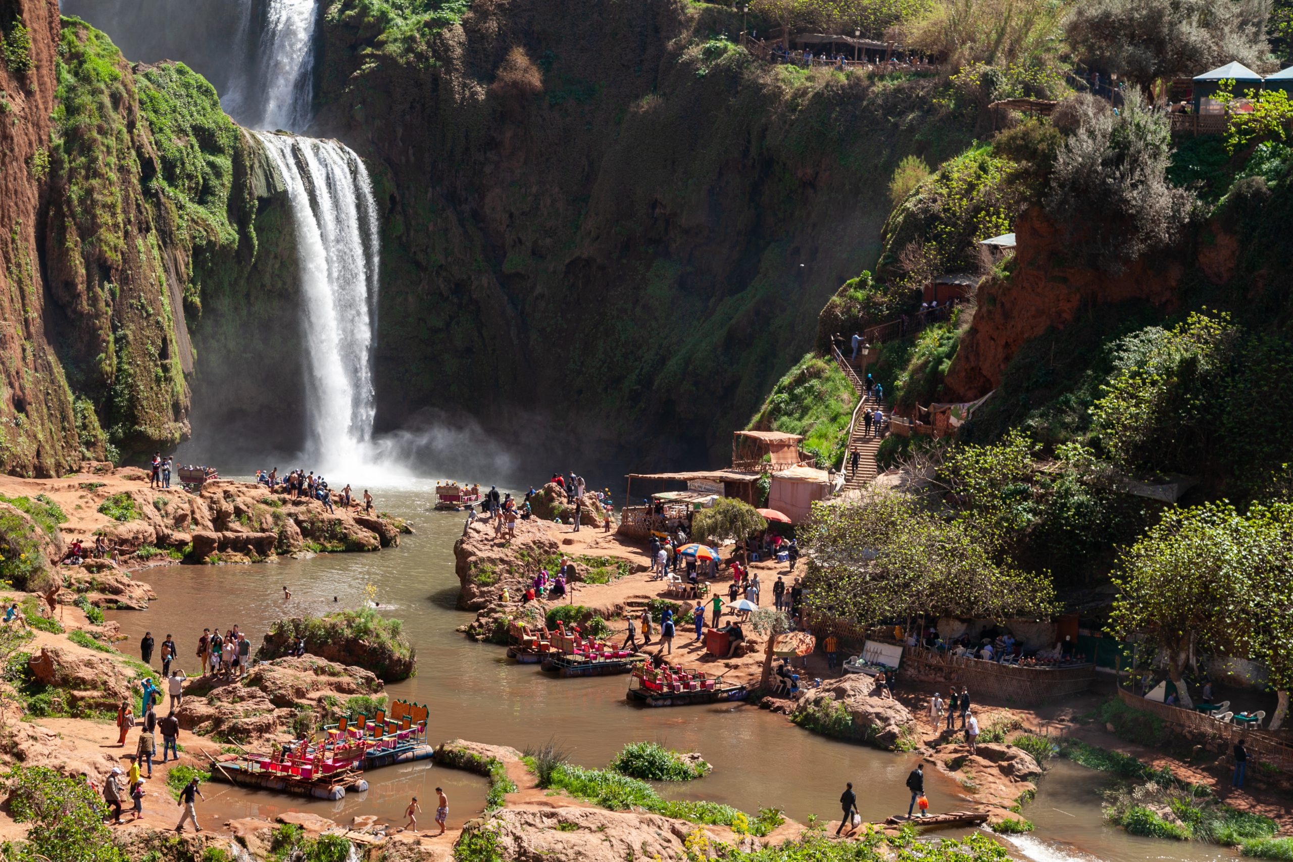 cascadas de ouzoud beni melal marruecos